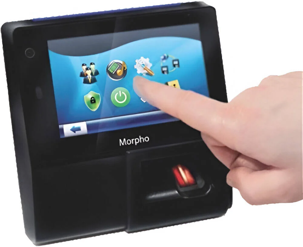 دستگاه تشخیص بیومتریک اثر انگشت و کارت Idemia MorphoAccess SIGMA Wide Multi Wr، صفحه نمایش افقی 5 اینچی، حضور و غیاب، تشخیص اثر انگشت و چهره جعلی، انگشت اضطراری، MIFARE DESfire، سوئیچ مکانیکی، مشکی | 293638877