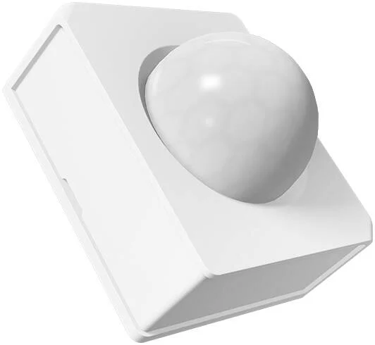 سنسور حرکتی زیگبی Sonoff، آشکارساز حرکتی بی سیم، دریافت هشدار یا فعال کردن چراغ ها، تشخیص زاویه بازتر و مسافت طولانی تر، با باتری، سفید | SNZB-03