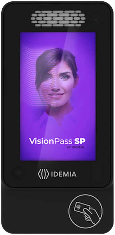 Idemia Visionpass SP MD، صفحه لمسی رنگی خازنی 5 اینچی WVGA، پردازنده چند هسته ای 1.8 گیگاهرتز + NPU، رم 4 گیگابایتی، فلش 16 گیگابایتی، اترنت و RS485، رادار 60 گیگاهرتز، بازر، مشکی | 293803151