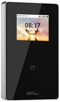 ترمینال کنترل دسترسی کارتی چند منظوره ZKTeco SC800، صفحه نمایش رنگی 2.4 اینچی TFT LCD، قفل برقی شخص ثالث، سنسور درب، دکمه خروج، مقاوم در برابر آب و گرد و غبار IP65، ضد خرابکاری IK04 | SC800