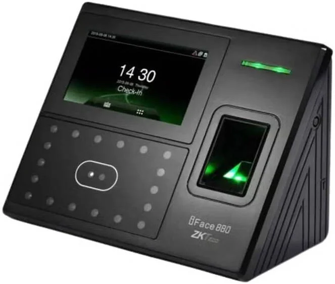 دستگاه حضور و غیاب و کنترل دسترسی چند بیومتریک ZKTeco iFace 880 Plus، صفحه نمایش لمسی 4.3 اینچی TFT، احراز هویت چند بیومتریک، تشخیص سریع و دقیق، کنترل دسترسی قوی، مشکی | iFACE-880-PLUS
