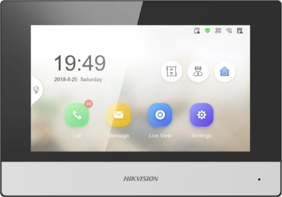 کیت اینترکام تصویری هایک ویژن | DS-KIS603-P کیت اینترکام تصویری هایک ویژن | DS-KIS603-P