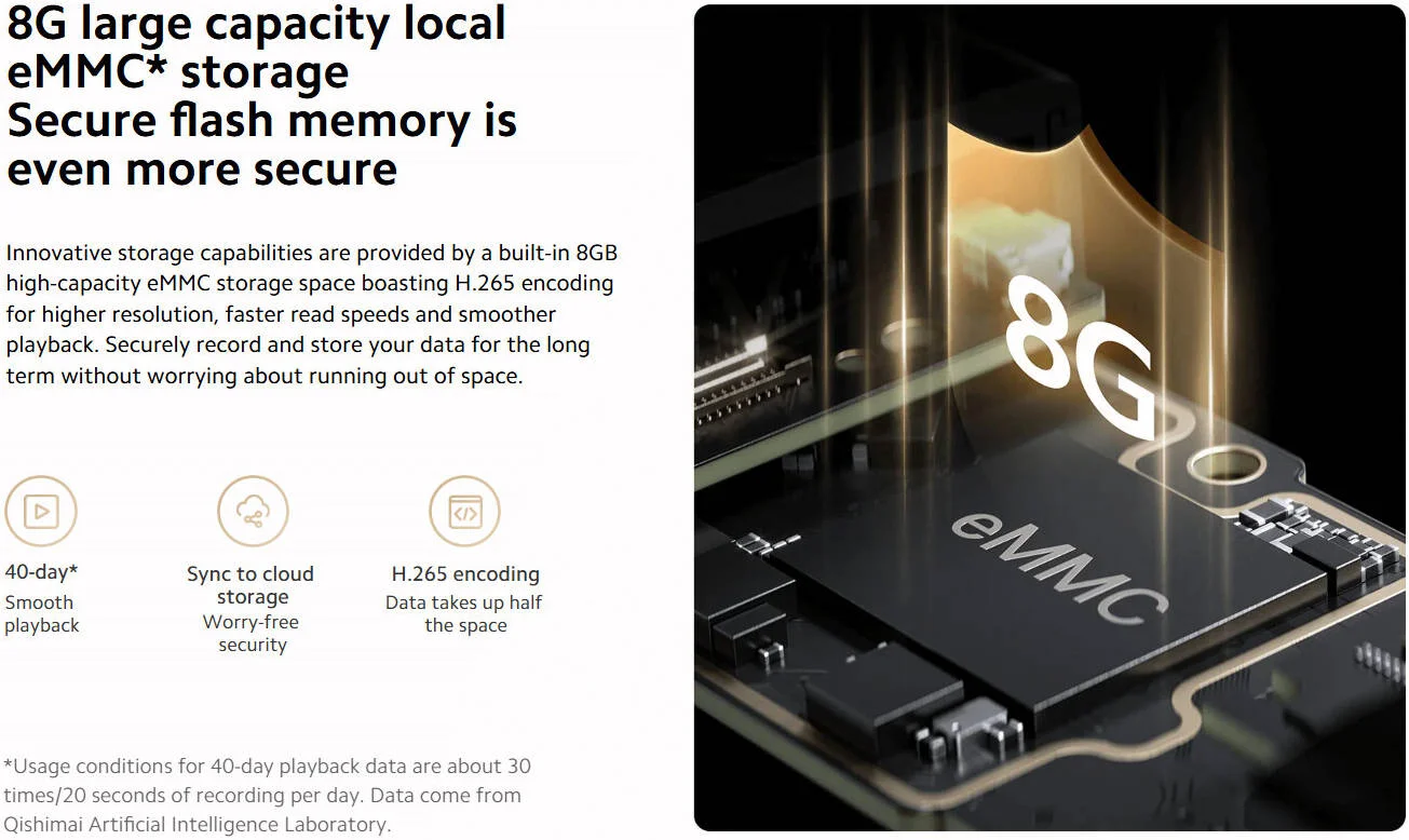 دوربین فضای باز شیائومی BW500، لنز واید 136 درجه، دیافراگم بزرگ f/1.6، دید در شب تمام رنگی 2.5K، رمزگذاری ویدیو H.265، مقاومت در برابر آب IP67، قدرت محاسباتی 1.2T، سفید | MJSXJ06BY دوربین فضای باز شیائومی BW500، لنز واید 136 درجه، دیافراگم بزرگ f/1.6، دید در شب تمام رنگی 2.5K، رمزگذاری ویدیو H.265، مقاومت در برابر آب IP67، قدرت محاسباتی 1.2T، سفید | MJSXJ06BY