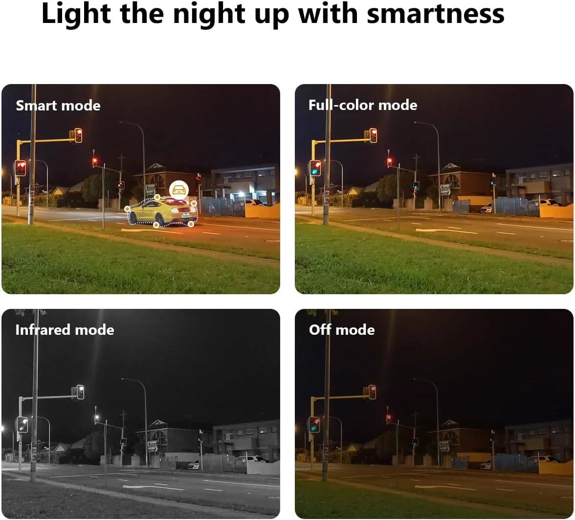 دوربین امنیتی چرخشی و شیب‌دار هوشمند وای‌فای 3 مگاپیکسلی Imou با لنز 2.8 میلی‌متری، نورافکن 350 لومن، دید در شب تا 25 متر، تشخیص انسان و وسیله نقلیه، صدای دو طرفه، پشتیبانی از ONVIF، سفید | IPC-S6DP-3M0WEB