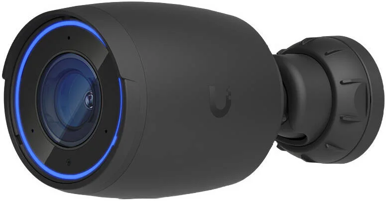 دوربین مداربسته بولت شبکه 4K هشت مگاپیکسلی بیرونی Ubiquiti UniFi AI Pro با دید در شب، دید در شب IR 25 متری، زوم اپتیکال 3 برابر، صدای دو طرفه، اترنت RJ45 با PoE، UniFi Protect، مشکی | UVC-AI-PRO-BLACK