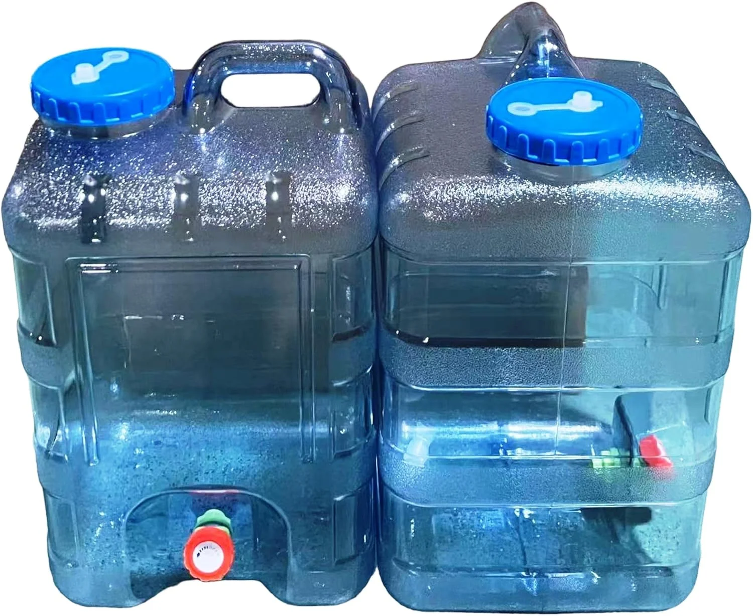 ظرف حمل آب 25 لیتری قابل حمل GO2CAMPS برای کمپینگ | مخزن آب قابل حمل | تانکر ذخیره آب با نوار | گالن آب خودرو، تانکر آب برای کمپینگ، مخزن آب پلاستیکی با شیر