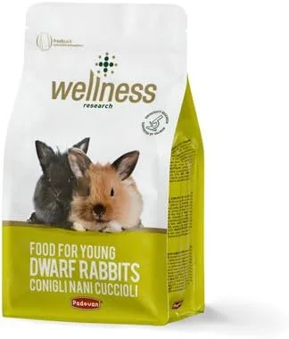پادوان Wellness غذای کامل خرگوش های کوتوله جوان، 1 کیلوگرم