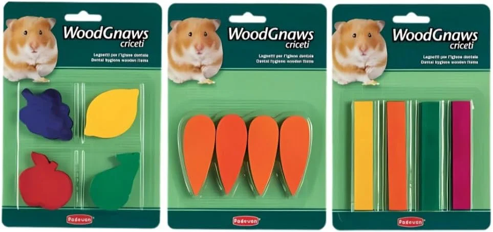 چوب جویدنی پادوان برای همستر و جوندگان، چند رنگ