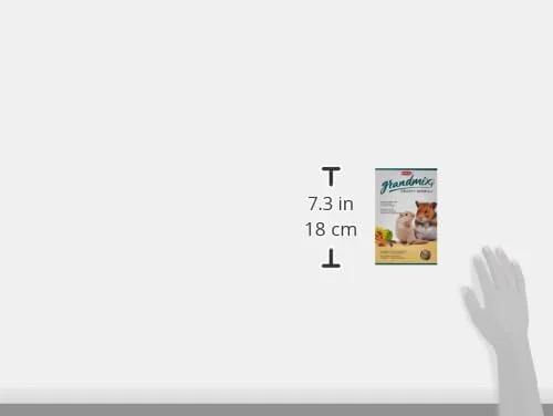 غذای کامل پادوان گرند میکس مخصوص همستر، موش و جربیل ۴۰۰ گرم