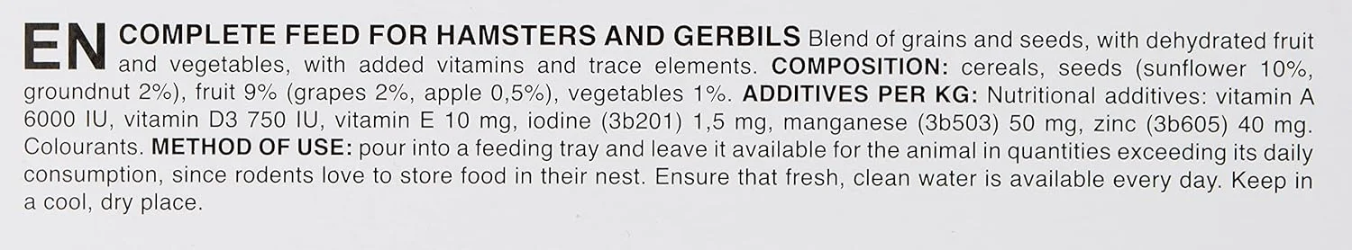 غذای حیوانات کوچک پادوان گرندمیکس کریستی ۱ کیلوگرمی