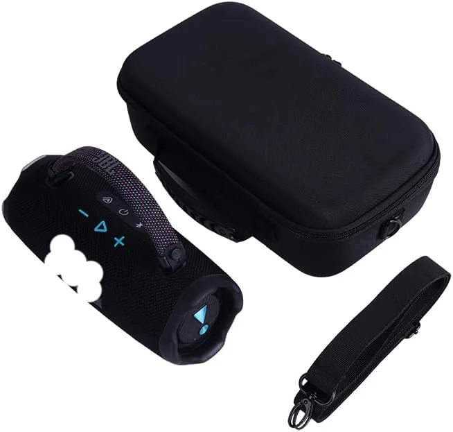 کیف حمل قابل حمل برای بلندگوی بلوتوثی JBL Charge 6، کیف دستی شانه‌ای ضد آب، جعبه محافظ