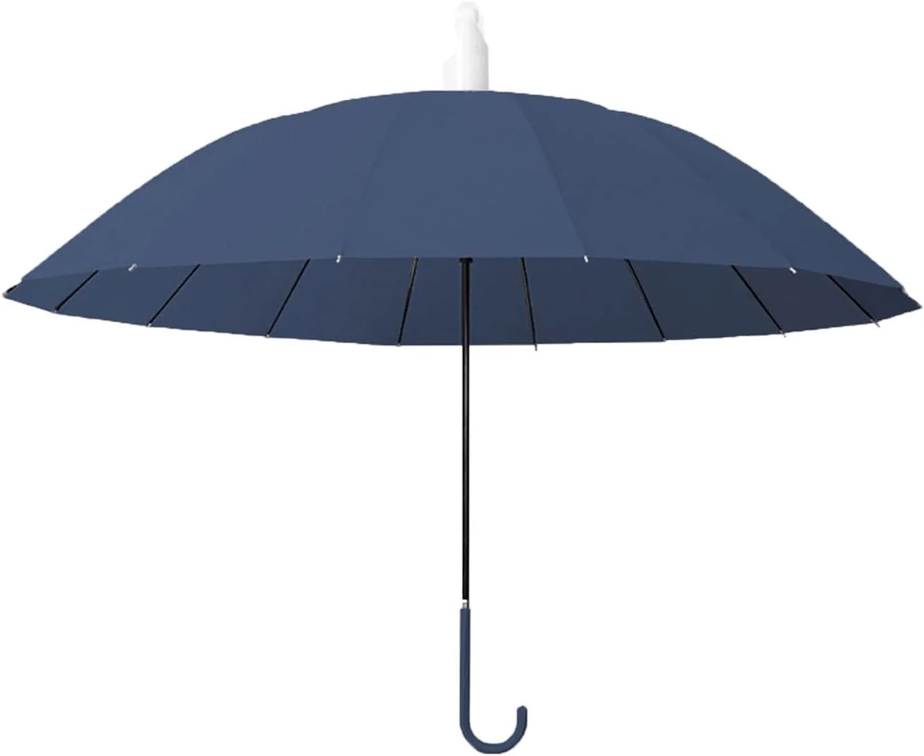 چتر با کیفیت بالا، مقاوم در برابر باد، با قاب فایبرگلاس، چتر دستی با دسته بلند، چتر مدرن زنانه (Hortel)