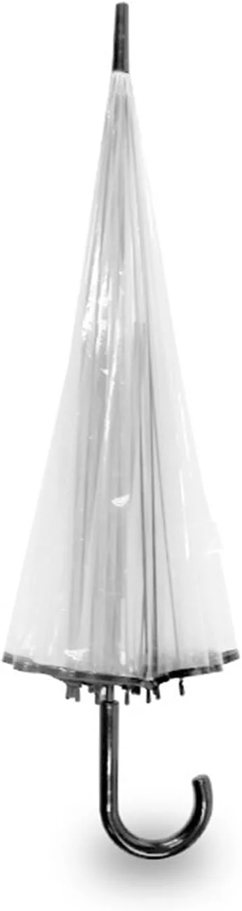 چتر اتوماتیک شفاف، چتر بزرگ شده، چتر آفتابی