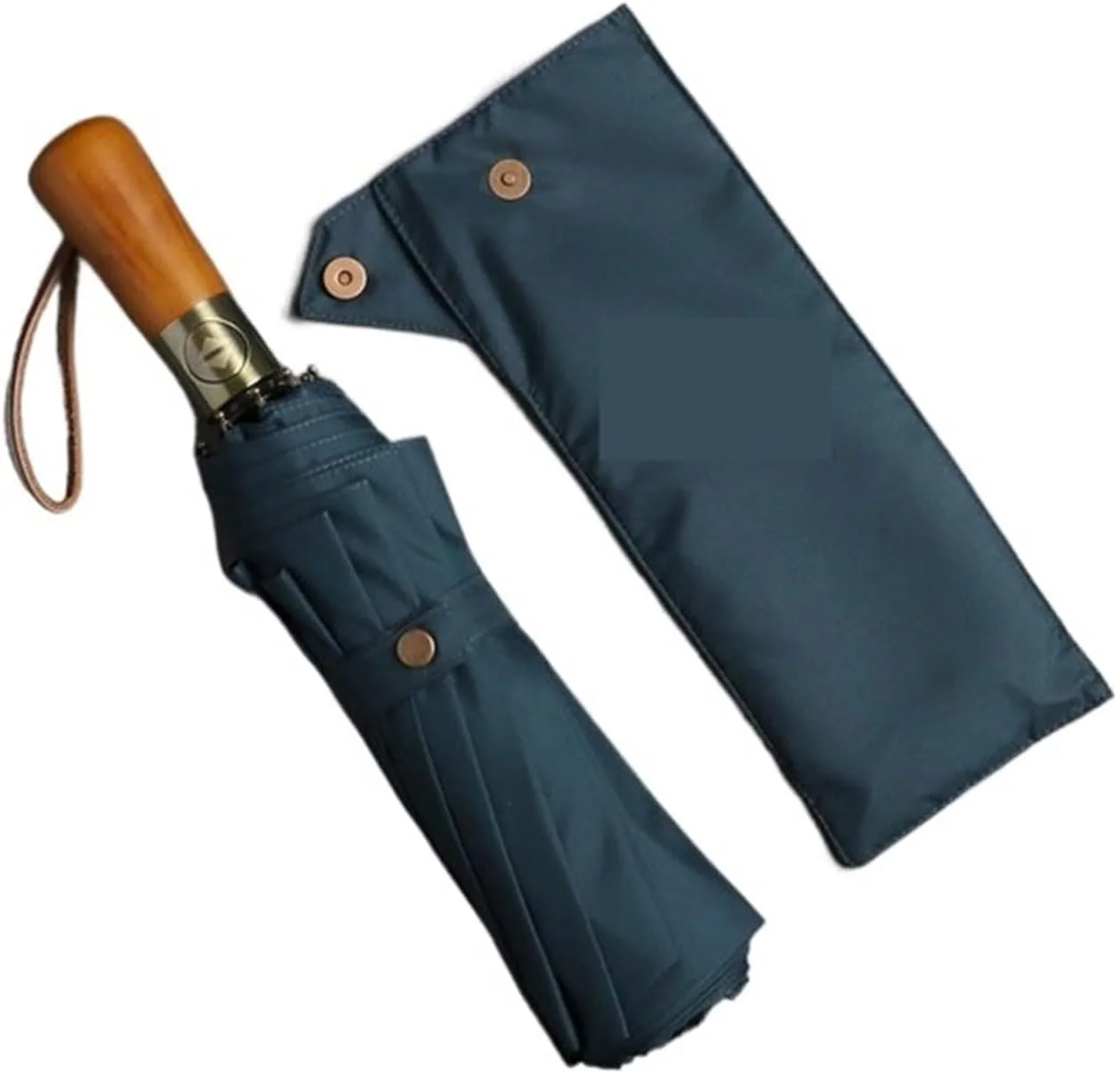 چتر بزرگ مردانه مدل تجاری چتر اتوماتیک بارانی دولایه ضد باد چترهای بزرگ (Hortel)