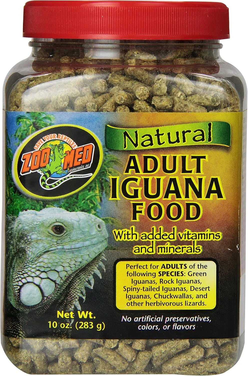 غذای ایگوانای بالغ زو مد، 283 گرم