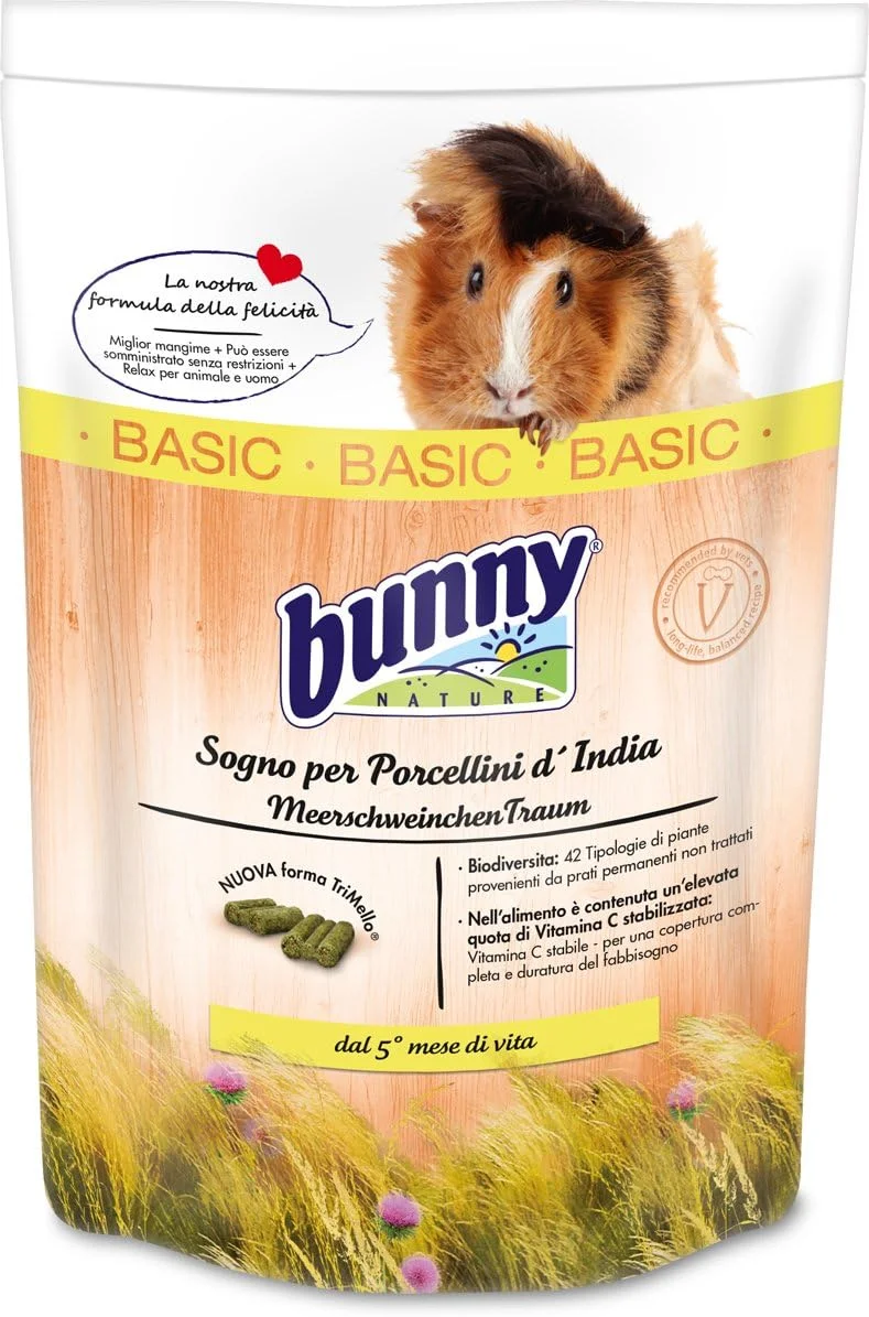 غذای کامل خرگوش‌هندی بانی نیچر دریم بیسیک 1.5 کیلوگرمی