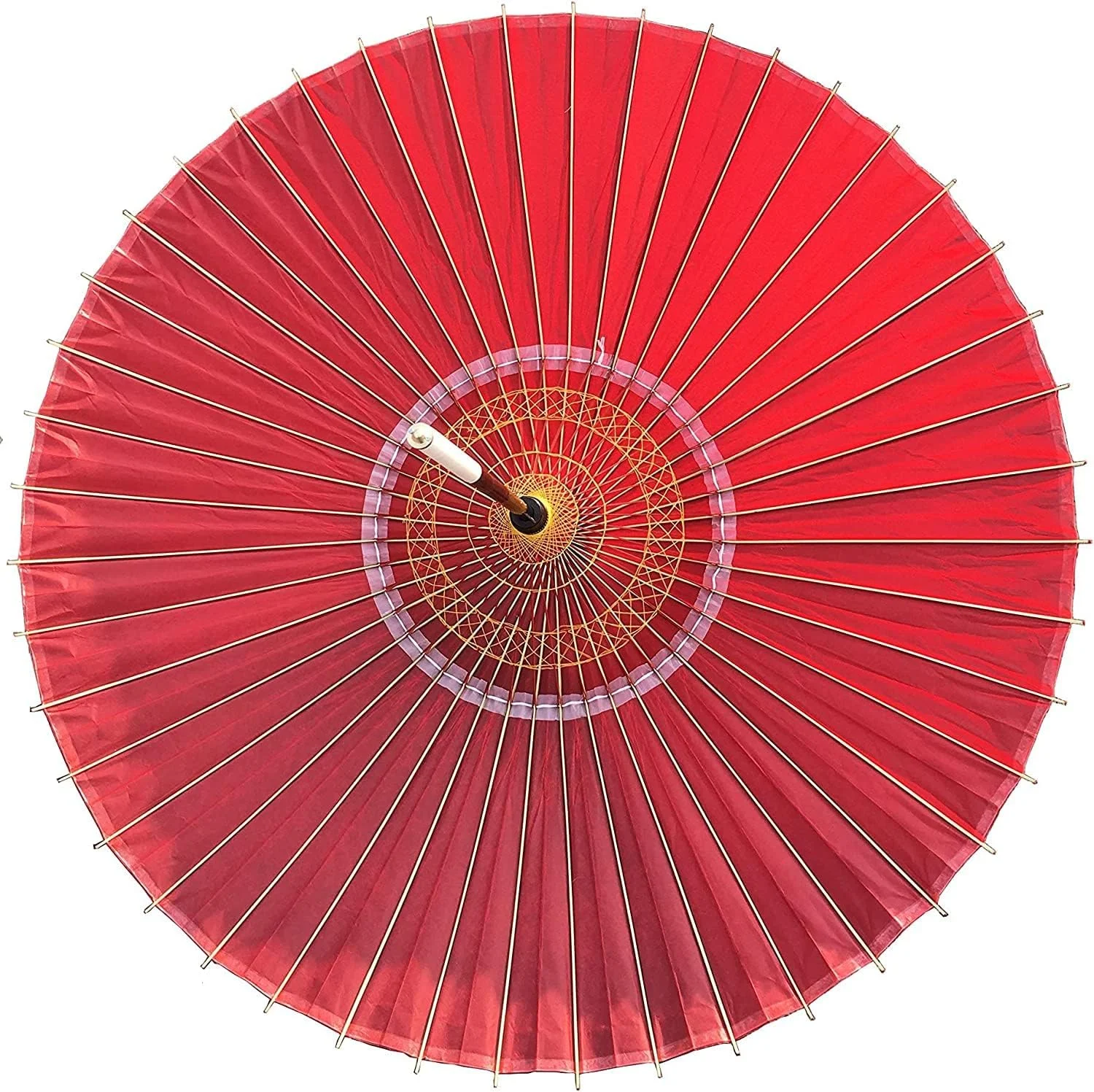 چتر کاغذی ژاپنی YAMAMOTOTAKIZAYIKUYA ضد آب و ضد آفتاب دست ساز، چتر کاغذی روغنی هنر آسیایی رقص کلاسیک طرح شکوفه آلو مناسب مهمانی های عروسی، عکاسی، لباس و اجرای نقش