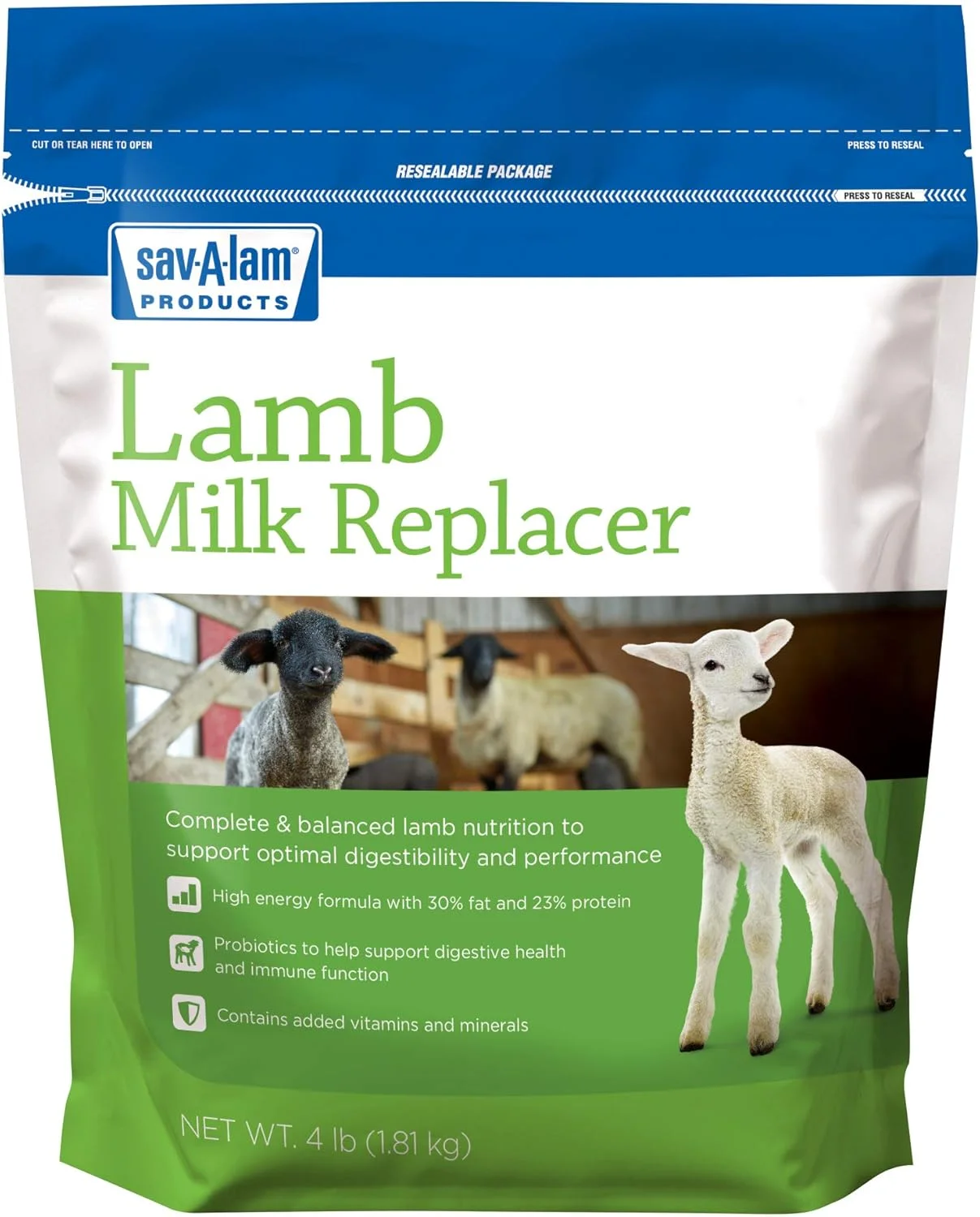 جایگزین شیر Sav-A-Lam، ۴ پوند، جایگزین شیر
