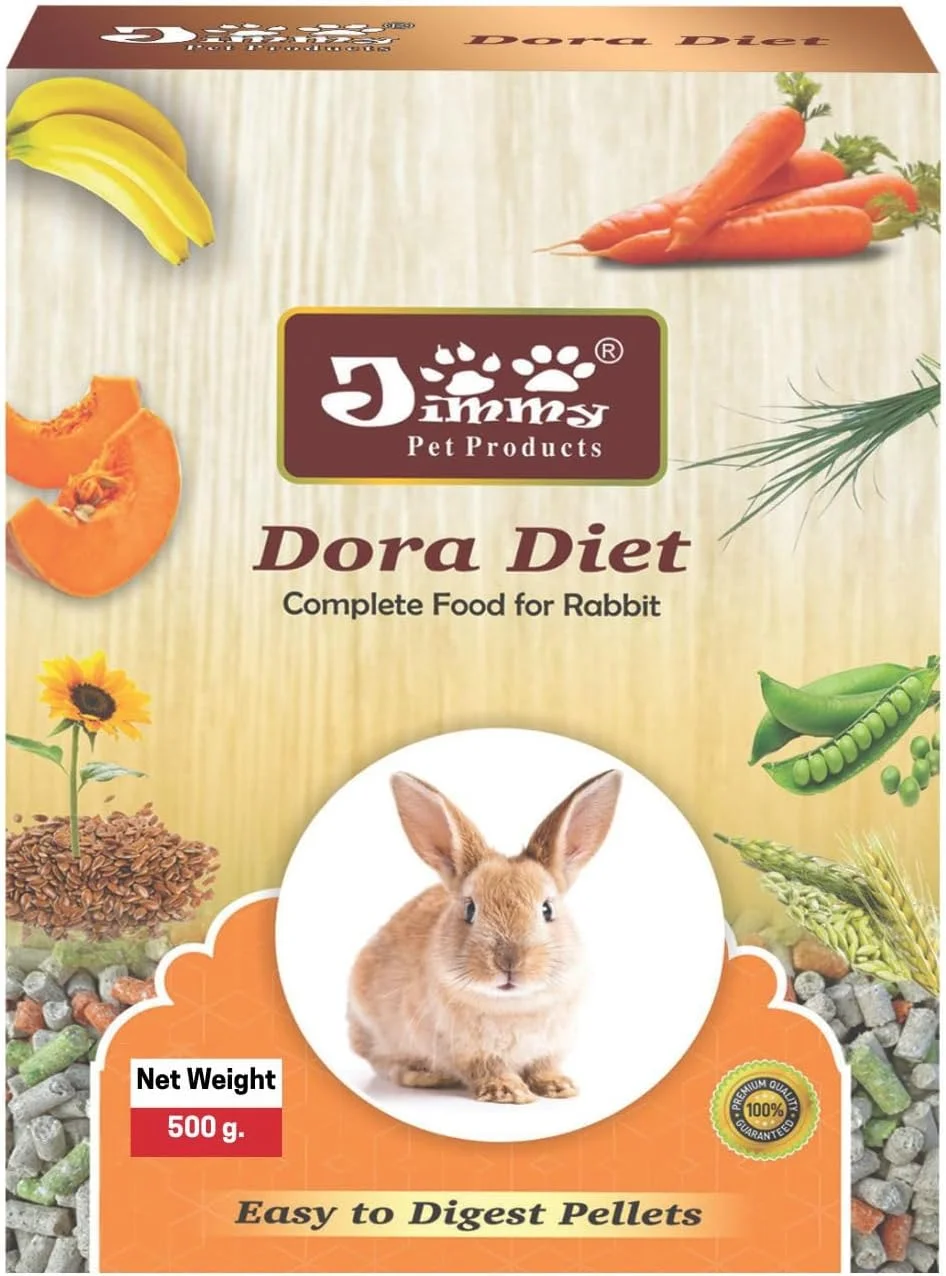 غذای رژیمی خرگوش جیمی پت پروداکتس مدل Dora (400 گرمی)