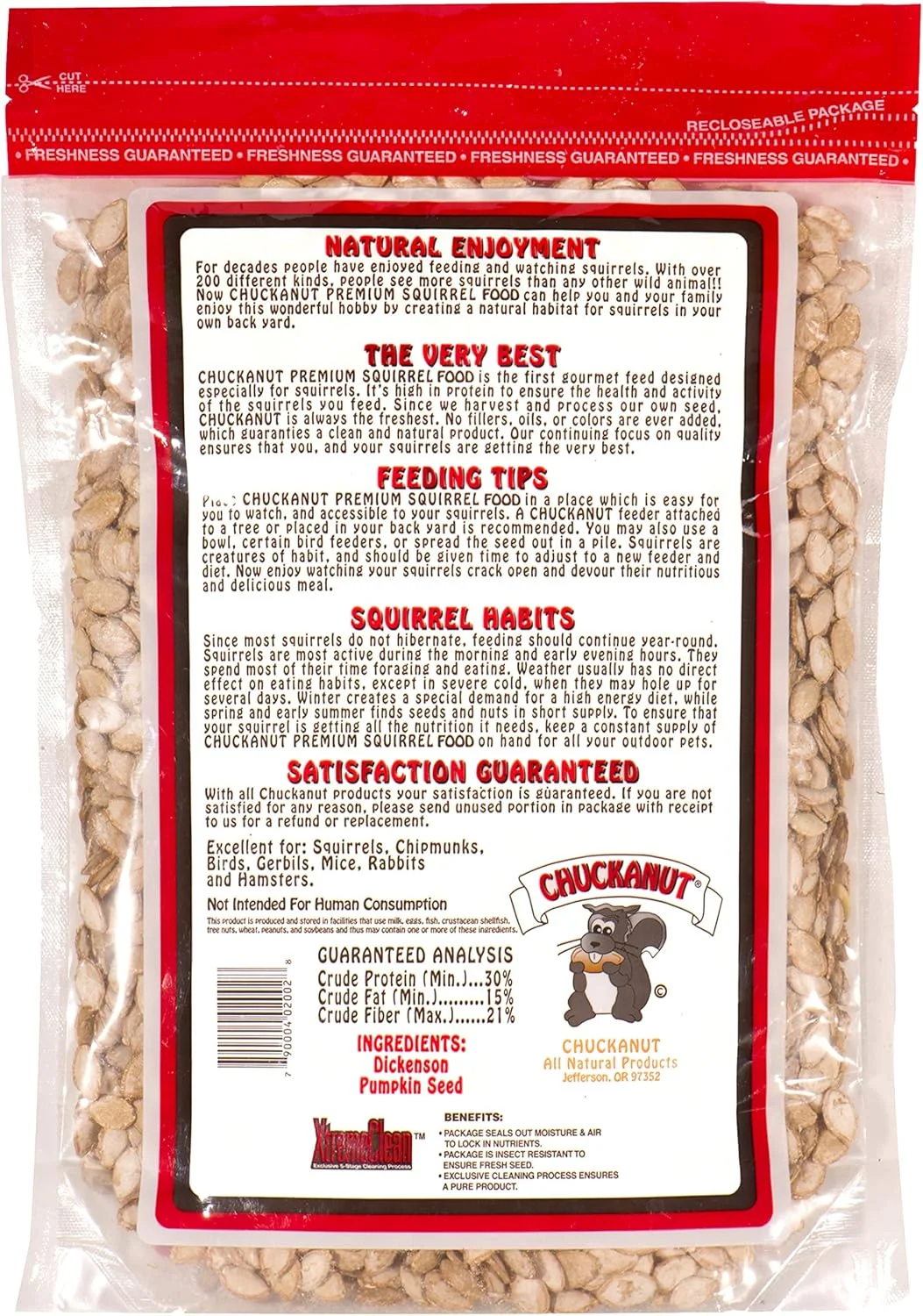 خوراک سنجاب ممتاز چاکنات - 4.5 کیلوگرم