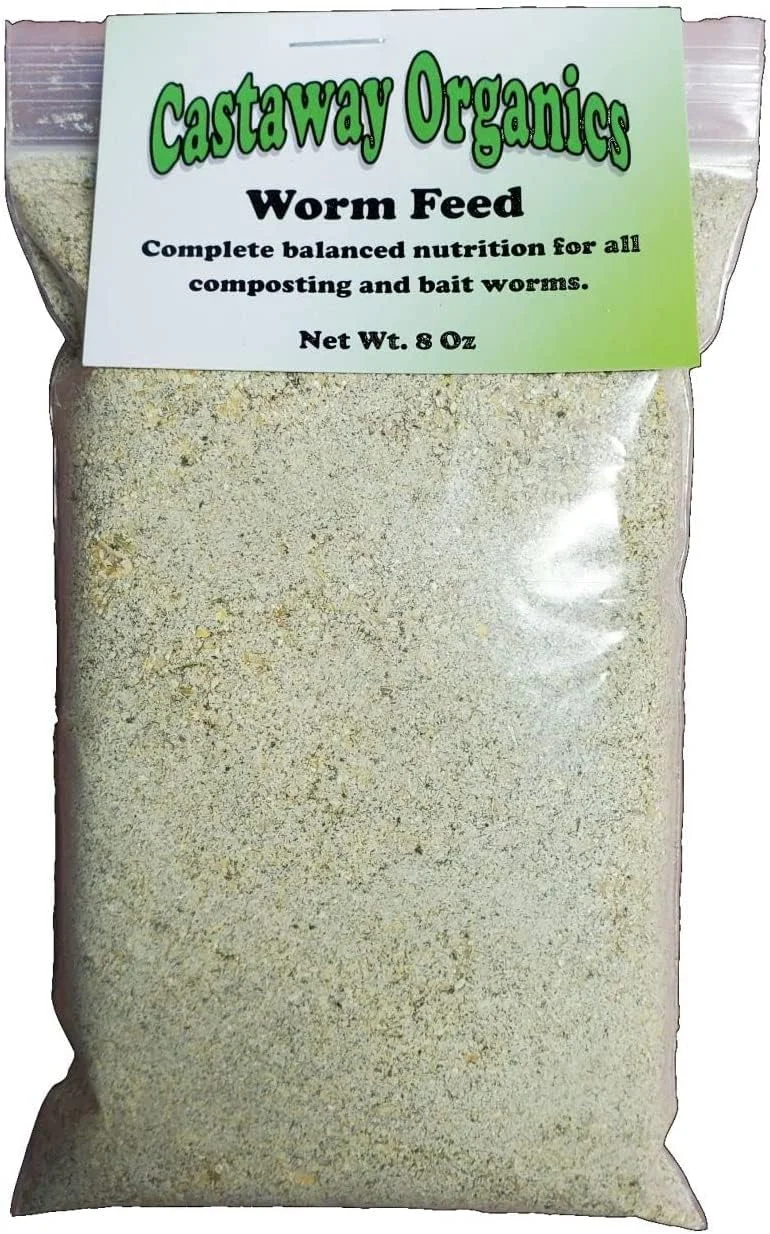 غذای کرم برای همه کرم های کمپوست و کرم های طعمه (227 گرم)