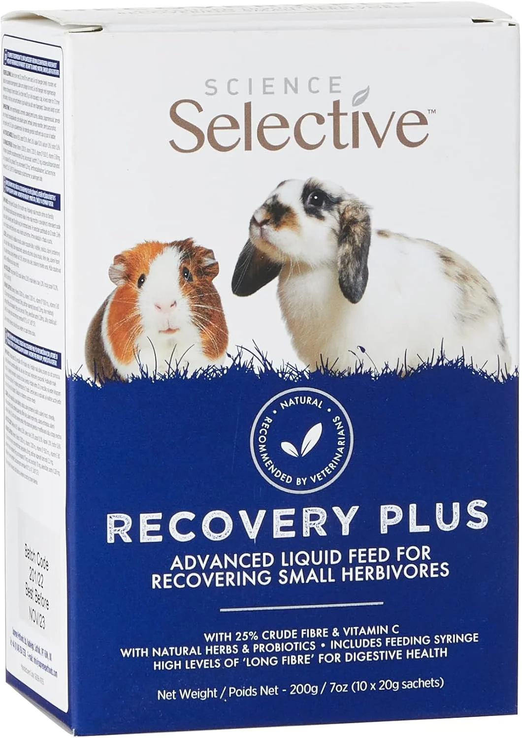 غذای تقویتی ساینس سلکتیو ریکاوری پلاس مخصوص حیوانات خانگی