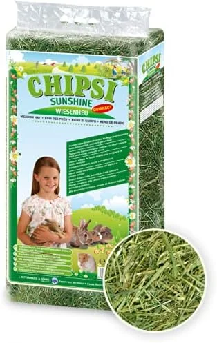 یونجه تیموتی آفتابی چیپسی برای جوندگان، خرگوش ها، خوکچه هندی و حیوانات کوچک (1 کیلوگرم)