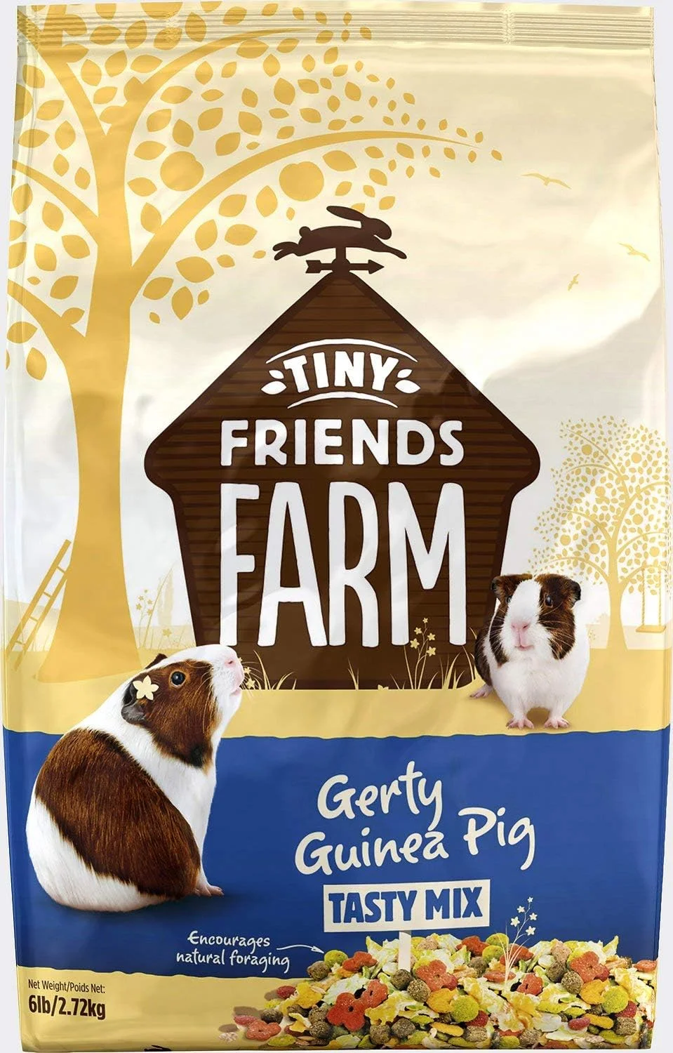 غذای خوکچه هندی Tiny Friends Farm Gerty از Supreme Petfoods، 2.5 کیلوگرم