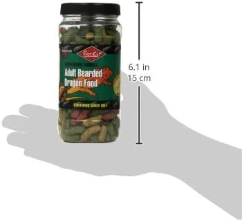 غذای حیوانات خانگی رپ-کال SRP00814 مخصوص اژدهای ریش دار بالغ، 4 اونس