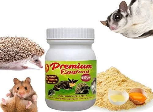 غذای تخم مرغی بین المللی مراقبت از حیوانات خانگی (PCI) برای همه گروه های سنی همستر، شوگر گلایدر، جوجه تیغی، موش، سنجاب مینیاتوری برای تامین ویتامین ها، مواد معدنی و مواد مغذی ضروری برای مراقبت سالم از حیوانات خانگی (250 گرم)