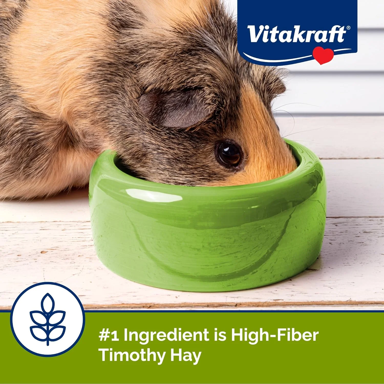 غذای کامل خوکچه هندی ویتاکرافت ویتا اسمارت - تغذیه کامل - مخلوط غنی شده ممتاز با یونجه تیموتی برای خوکچه هندی، 3.6 کیلوگرم (بسته 1 عددی)