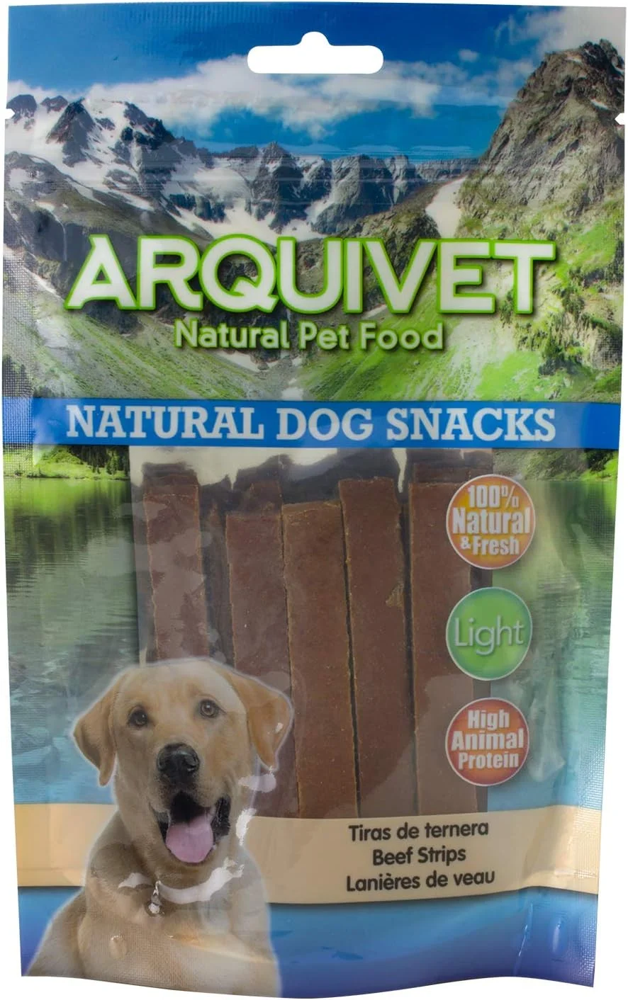 نوارهای گوشت گوساله آرکوییت، 100 گرم – 110 گرم