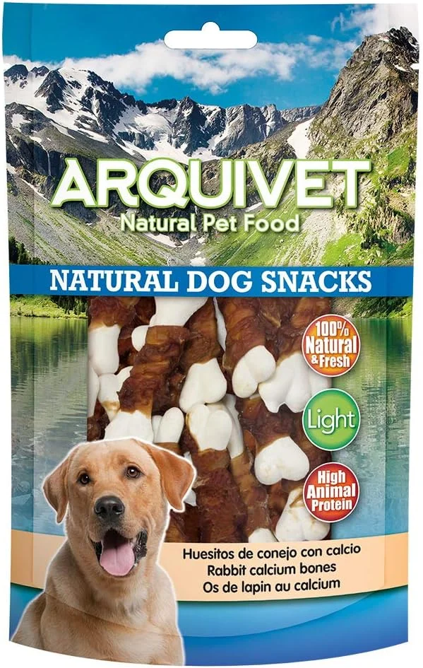 استخوان خرگوش Arquivet با کلسیم، 100 گرم - 110 گرم