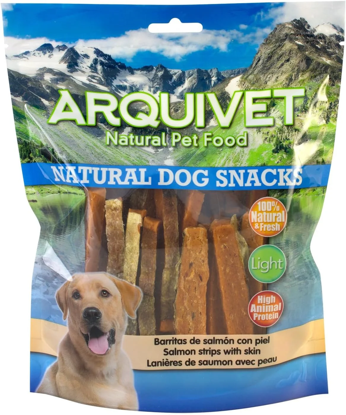 آرکویت میله های سالمون با چرم، 350 گرم - 360 گرم