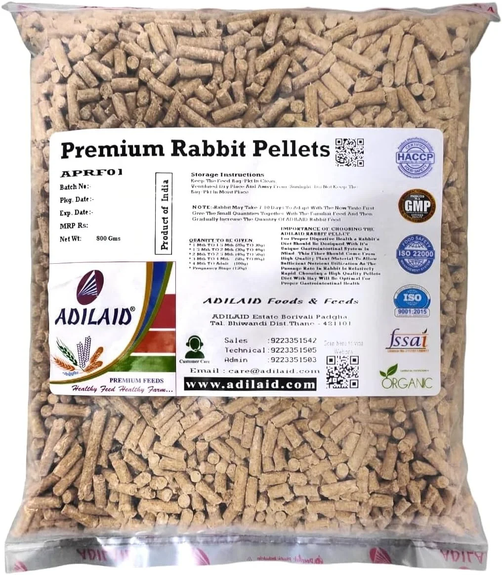 غذای خرگوش ممتاز ادیلید (800 گرم)