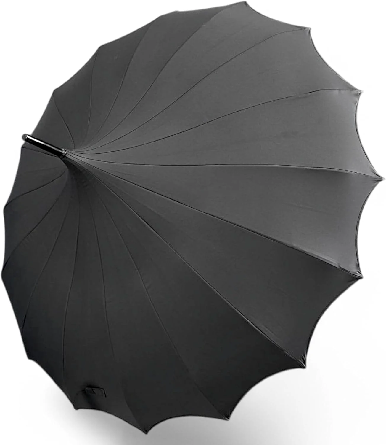 چتر پاگودا بال تیره سایز بزرگ - ایده آل برای همه آب و هوا، مناسب برای دوستداران سبک گوتیک و استایل های خاص