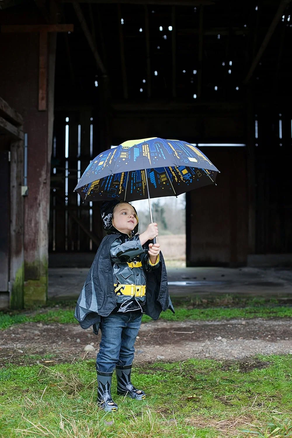 چتر دخترانه مینی موس وسترن چیف (مناسب کودکان نوپا/کودکان کوچک/کودکان بزرگ)