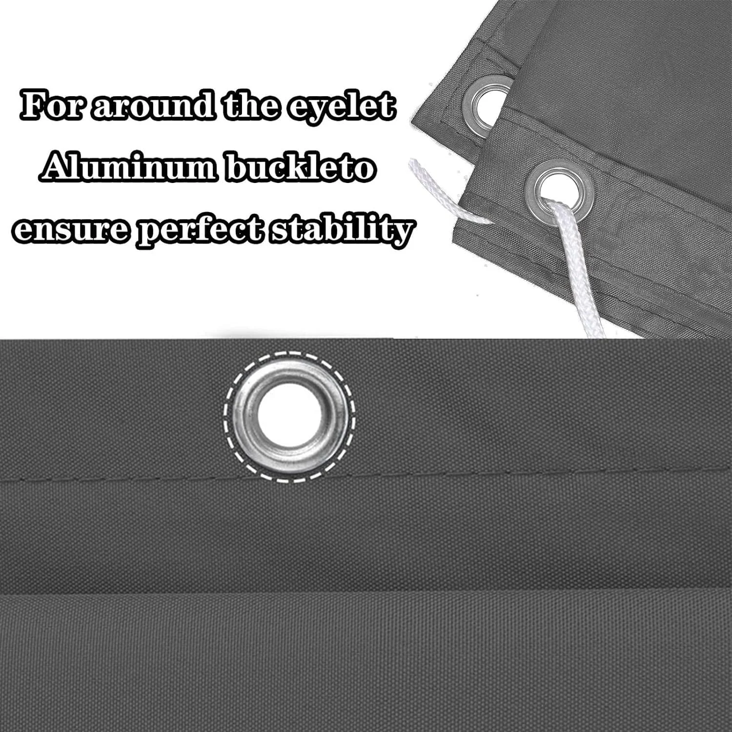 چتر آفتابگیر ضد آب برای پاسیو، 110 در 140 سانتی متر، محافظت 98% در برابر اشعه ماوراء بنفش، شامل طناب و کیت نصب، ایده آل برای مهمانی های باغی و رویدادهای فضای باز، رنگ: خاکی