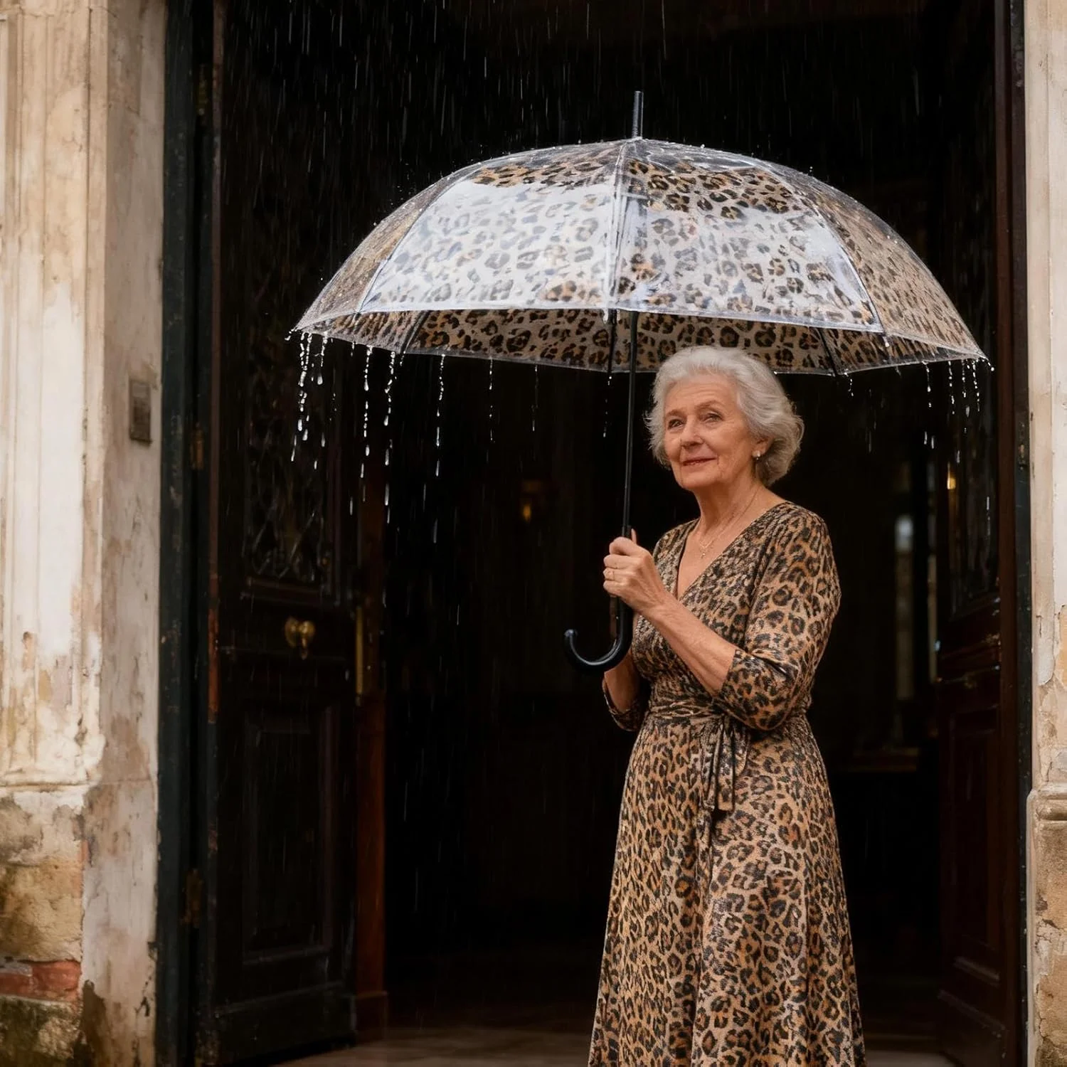 چتر بارانی گنبدی حبابی، چتر شفاف ضد باران با باز شدن خودکار، مناسب بزرگسالان، کودکان، پسران، دختران، مردان و زنان برای پیاده روی، عروسی، جشن و مسافرت در فضای باز