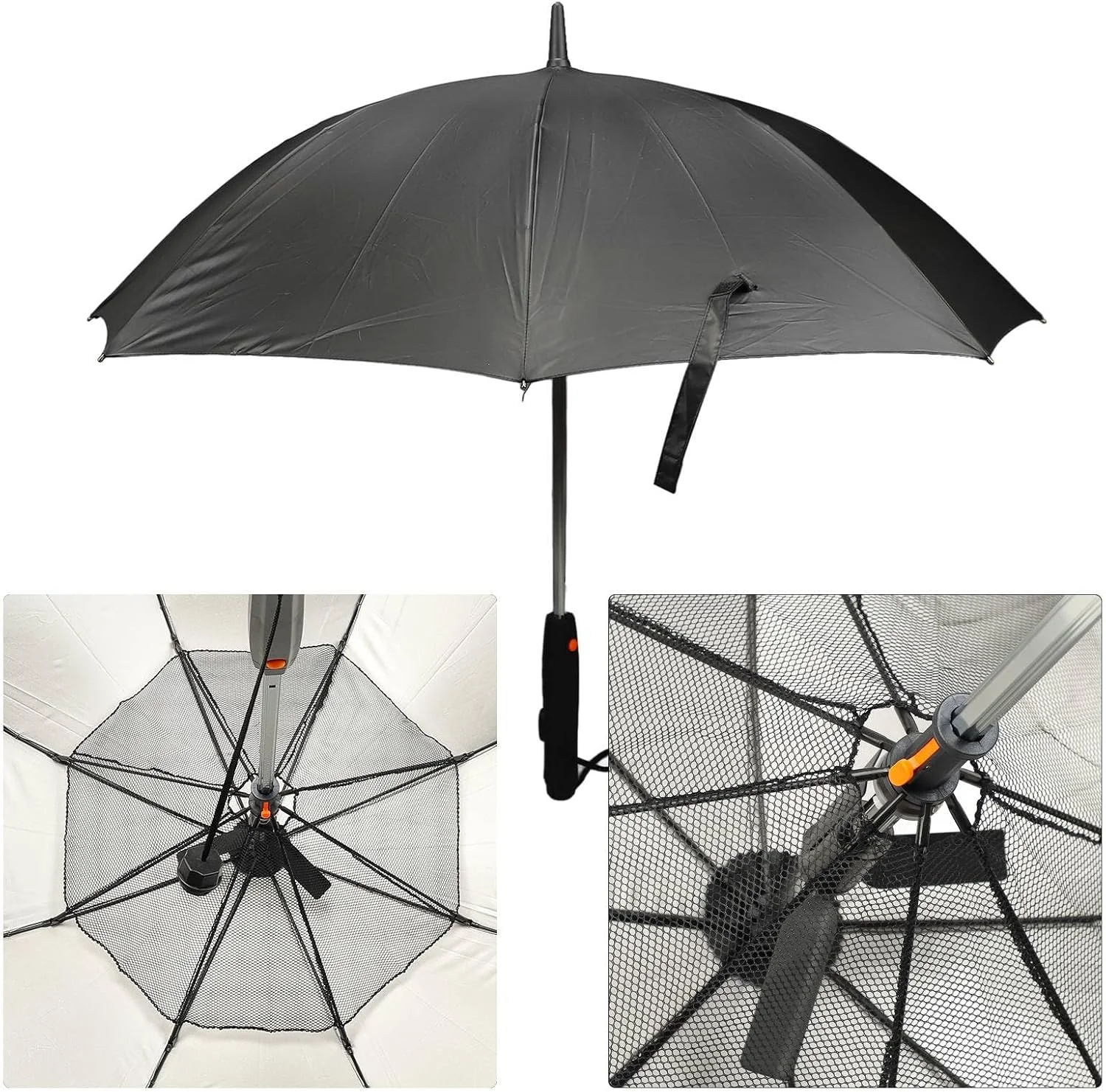 چتر آفتابی Cryfokt با فن و اسپری، چتر مسافرتی 3 در 1 با قابلیت جلوگیری از اشعه ماوراء بنفش، چتر آفتاب و باران سبک وزن چند منظوره برای گرما، خنک کننده، تابستان، ساحل، ورزش چتر آفتابی Cryfokt با فن و اسپری، چتر مسافرتی 3 در 1 با قابلیت جلوگیری از اشعه ماوراء بنفش، چتر آفتاب و باران سبک وزن چند منظوره برای گرما، خنک کننده، تابستان، ساحل، ورزش