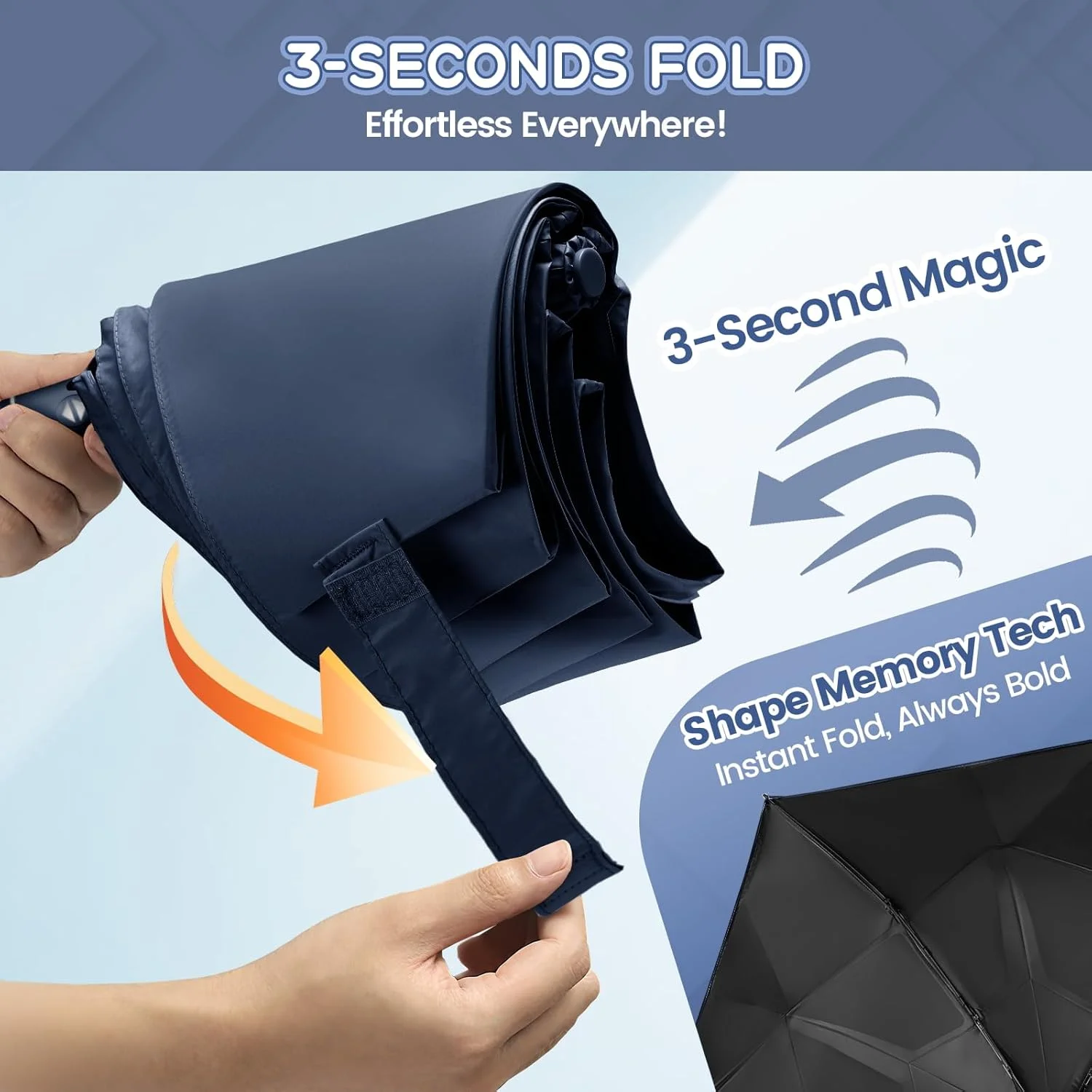 چتر مسافرتی ضد اشعه ماوراء بنفش ZOMAKE تاشو خودکار 3 ثانیه ای، محافظت در برابر آفتاب UPF 50+، ضد باد، جمع و جور، سبک و قابل حمل برای زنان، مردان و سالمندان (6 پره) چتر مسافرتی ضد اشعه ماوراء بنفش ZOMAKE تاشو خودکار 3 ثانیه ای، محافظت در برابر آفتاب UPF 50+، ضد باد، جمع و جور، سبک و قابل حمل برای زنان، مردان و سالمندان (6 پره)