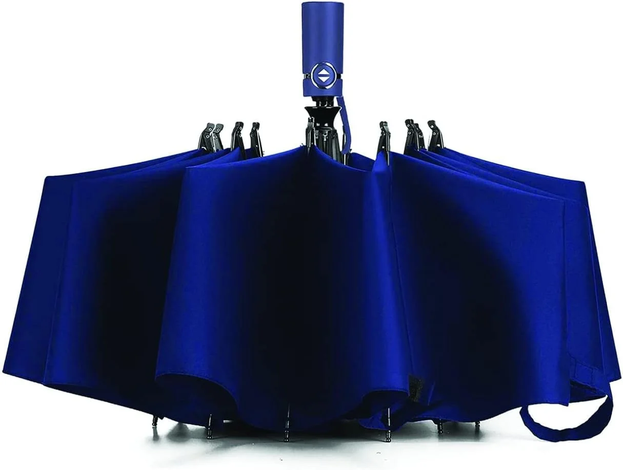 چتر KASTWAVE - چتر برای آقایان، چتر بزرگ ضد باد برای مردان، زنان، کودکان، دختران، پسران، با باز و بسته شدن خودکار چتر KASTWAVE - چتر برای آقایان، چتر بزرگ ضد باد برای مردان، زنان، کودکان، دختران، پسران، با باز و بسته شدن خودکار