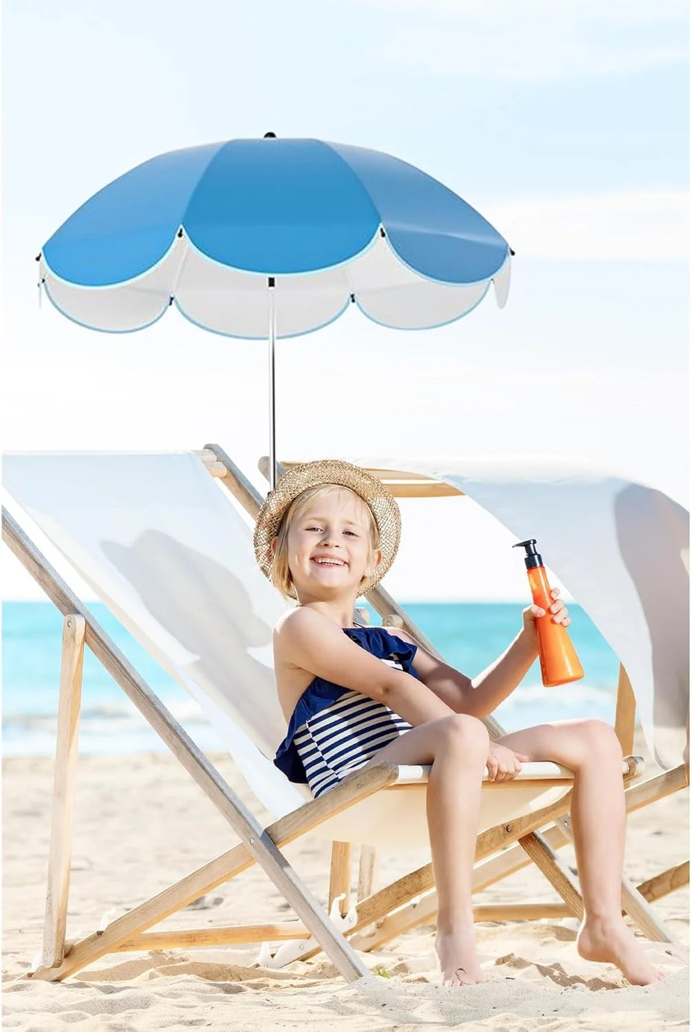 چتر آفتابگیر گیره دار قابل حمل 26 اینچی ضد آب، سایبان قابل تنظیم برای کودکان در فضای باز، دوچرخه، ویلچر، کالسکه و صندلی های ساحلی – محافظت جهانی در برابر اشعه ماوراء بنفش با گیره نگهدارنده چتر آفتابگیر گیره دار قابل حمل 26 اینچی ضد آب، سایبان قابل تنظیم برای کودکان در فضای باز، دوچرخه، ویلچر، کالسکه و صندلی های ساحلی – محافظت جهانی در برابر اشعه ماوراء بنفش با گیره نگهدارنده