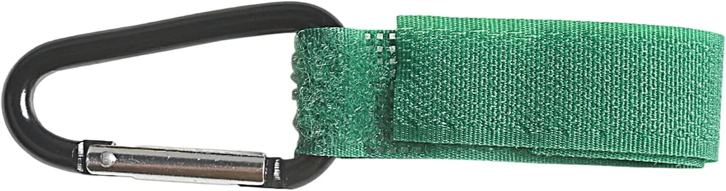 بست قلاب کارابین و نوار چسب با تحمل بار قوی و مقاوم در برابر پارگی، مناسب برای کالسکه بچه و استفاده روزمره