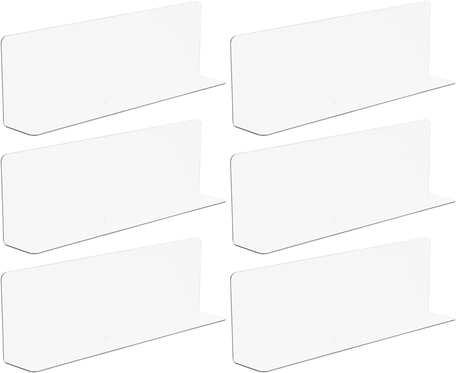 مسدود کننده اسباب بازی Alipis، 6 عدد، ضربه گیر برای زیر مبلمان، مسدود کننده قفسه کتاب برای مسدود کردن موانع تخت و مبل (20 سانتی متر)