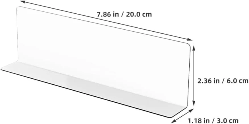 مسدود کننده اسباب بازی Alipis، 6 عدد، ضربه گیر برای زیر مبلمان، مسدود کننده قفسه کتاب برای مسدود کردن موانع تخت و مبل (20 سانتی متر)