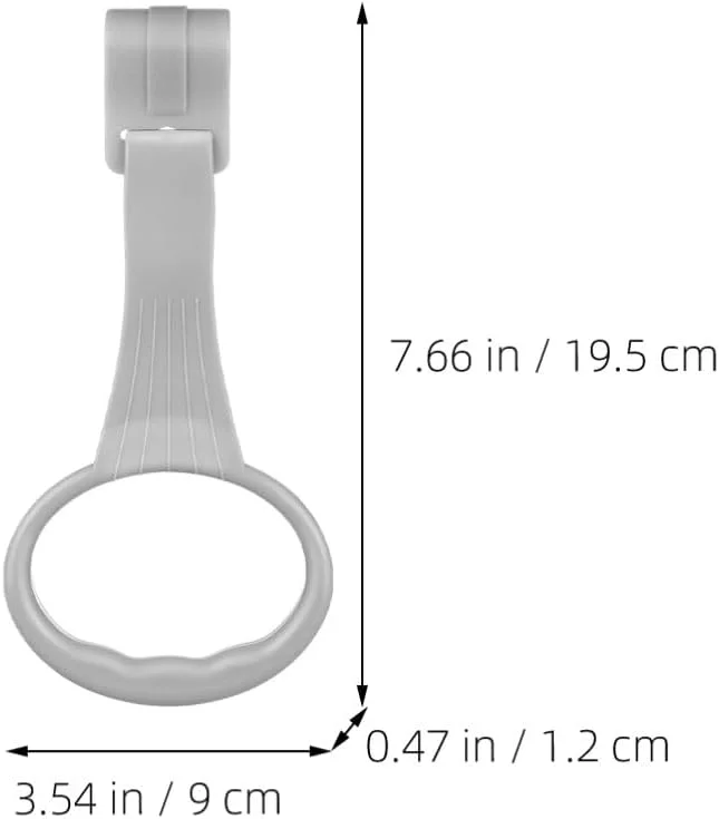 حلقه های آویز تخت نوزاد UPKOCH، 4 عدد، حلقه های ایستادن تخت کودک، ابزار کمک به راه رفتن نوزاد برای نوزاد تازه متولد شده