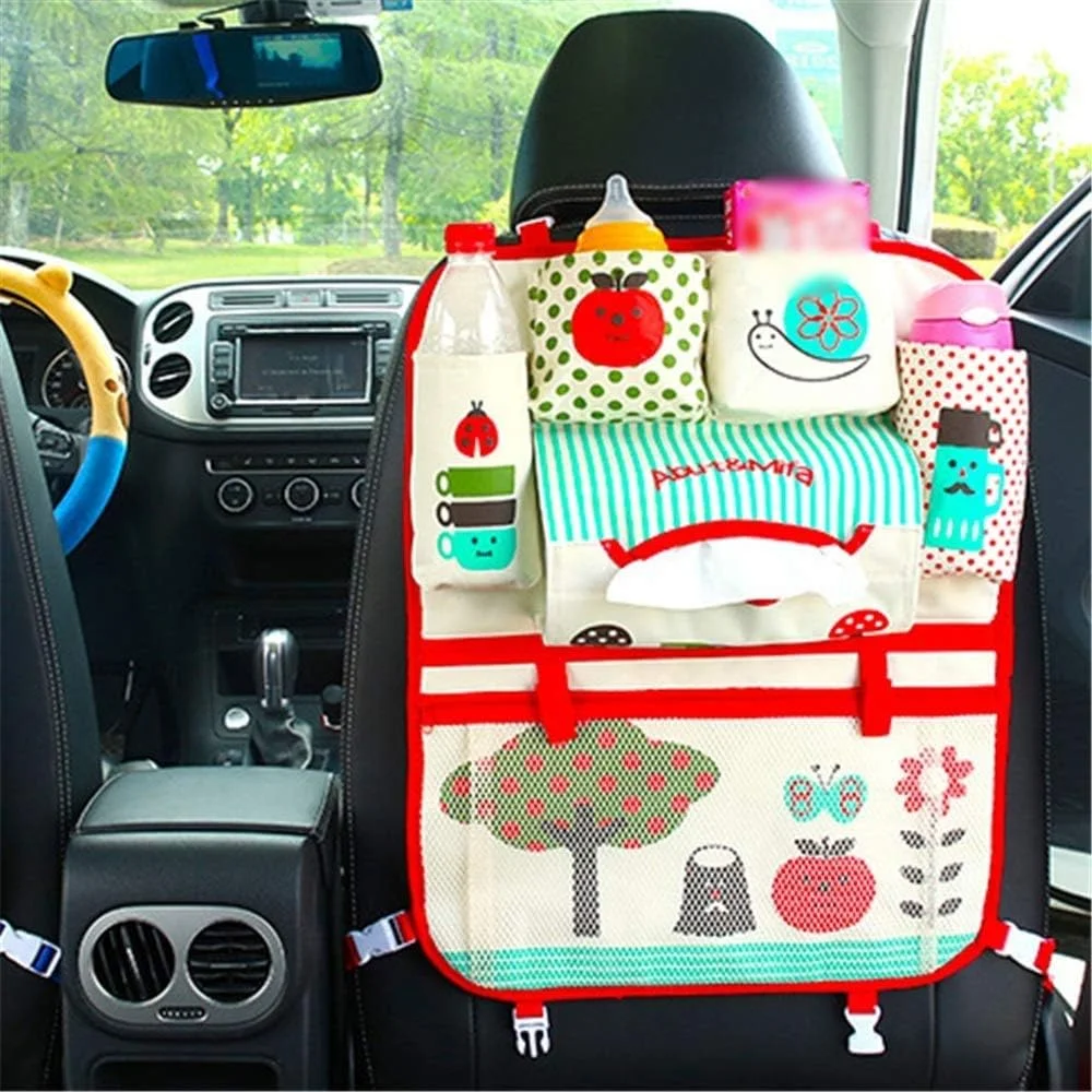 کیف آویز لوازم کودک RANRANJJ، سازمان دهنده پوشک بچه، کیف نگهداری آویز تخت، سازماندهی آویز پوشک برای لوازم ضروری کودک، آویز روی تخت نوزاد، مناسب برای ماشین کودک، دیوار، میز، جیب تخت اسباب بازی