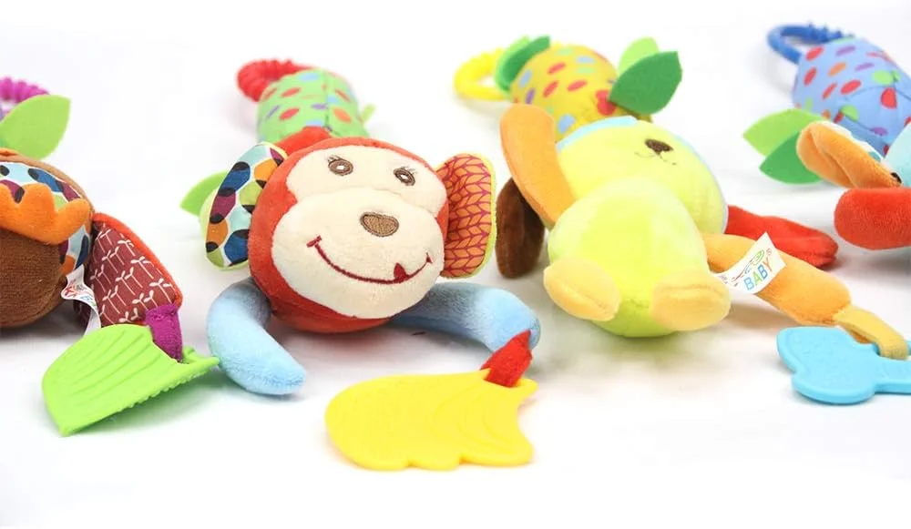 4 عدد اسباب بازی نرم آویز جغجغه ای برای نوزاد - اسباب بازی نوزاد برای 0 3 6 9 تا 1 حلقه حیوانات پولیشی کالسکه تخت نوزاد تختخواب مسافرتی آویز فعالیت زنگ بادی با دندانگیر برای هدیه پسرانه 4 عدد اسباب بازی نرم آویز جغجغه ای برای نوزاد - اسباب بازی نوزاد برای 0 3 6 9 تا 1 حلقه حیوانات پولیشی کالسکه تخت نوزاد تختخواب مسافرتی آویز فعالیت زنگ بادی با دندانگیر برای هدیه پسرانه