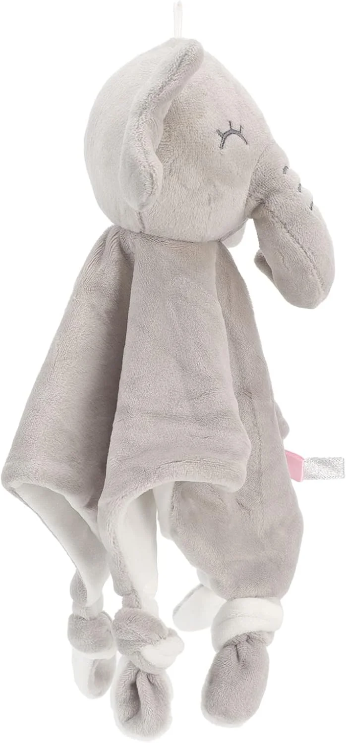 دستمال آرامش دهنده کودک طرح کارتونی تاپینکن، مناسب برای نوزادان بالای 3 ماه، نرم و راحت، قابل استفاده به عنوان دستمال آروغ و اسباب بازی، دارای بند آویز برای کالسکه یا تخت نوزاد (#1)